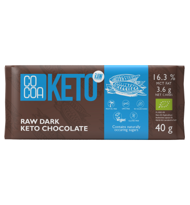 Cocoa - Czekolada keto z olejem mct b/g BIO 40g