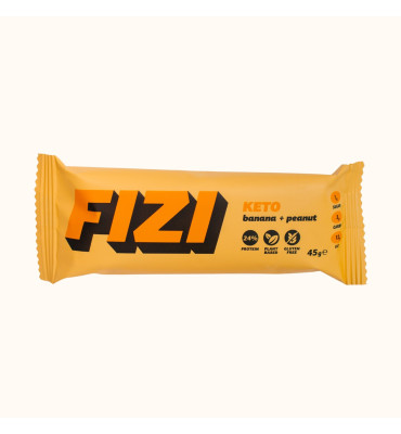 FIZI - Baton KETO banana + peanut 45g
