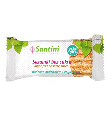 Santini - Sezamki słodzone maltitolem i ksylitolem 27g
