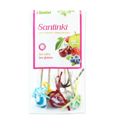 Santini - Lizaki owocowe b/c b/g (5x10g)