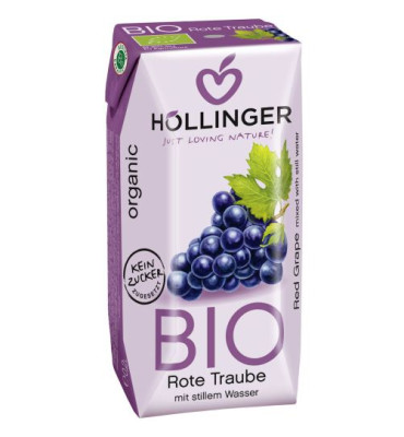 Hollinger - Nektar z czerwonych winogron b/c BIO 200 ml