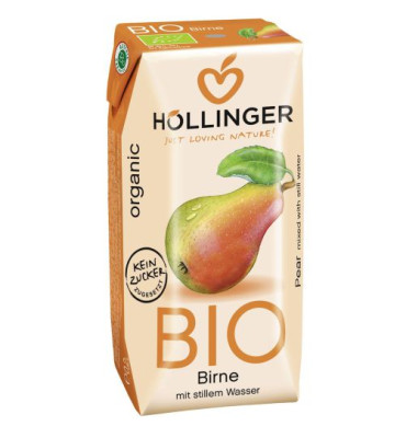 Hollinger - Nektar gruszkowy bez dodatku cukru BIO 200ml