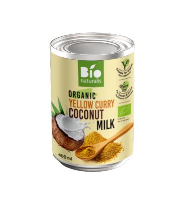 Bio Naturalis - Napój kokosowy yellow curry BIO 400ml