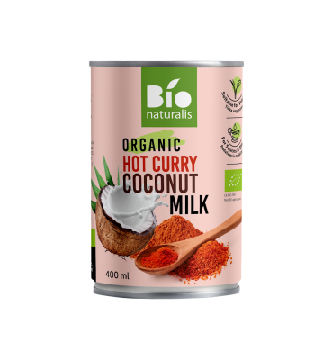 Bio Naturalis - Napój kokosowy hot curry BIO 400ml