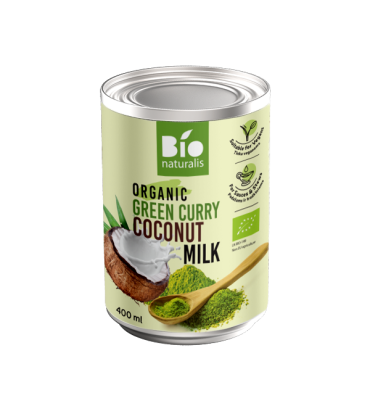 Bio Naturalis - Napój kokosowy green curry BIO 400ml