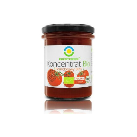 Biofood - Koncentrat pomidorowy 30% b/g BIO 200g