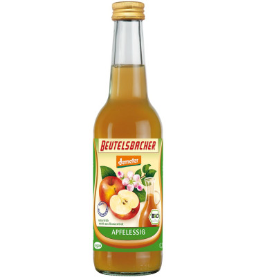 Beutelsbacher Ocet jabłkowy 5% niefiltr. BIO 330ml